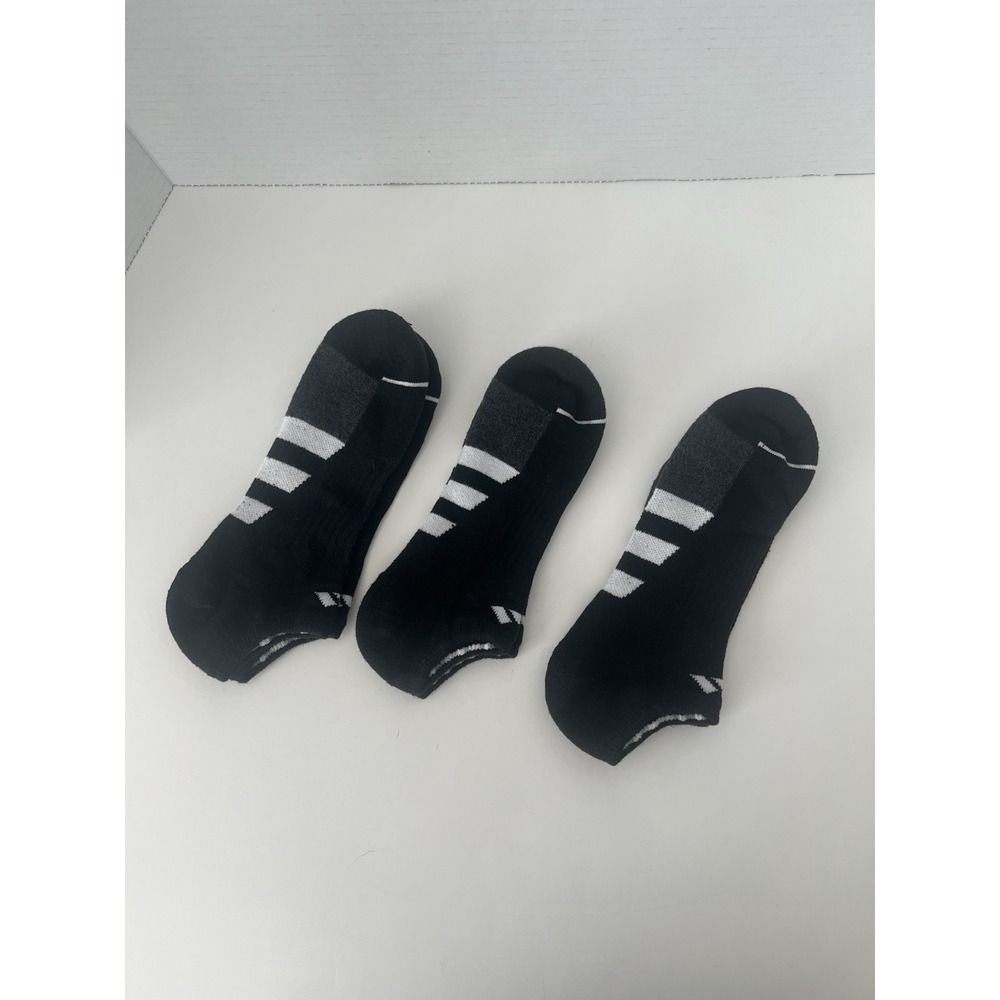 Adidas Men's Set of 3 No Show Socks Size 6-12